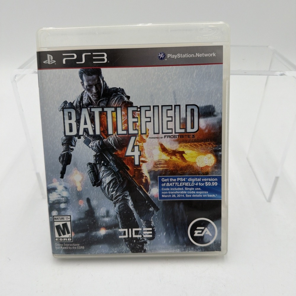 Battlefield 4 PS3 (Sony PlayStation 3, 2013)